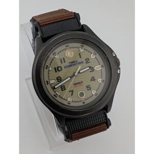 Timex Expedition Metal Field Watch 38mm Case Nylon Band T47012- New Battery